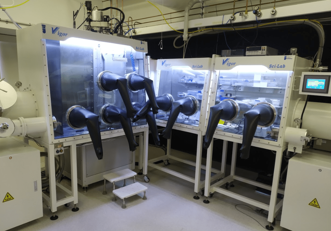 OLED fabrication and testing facility